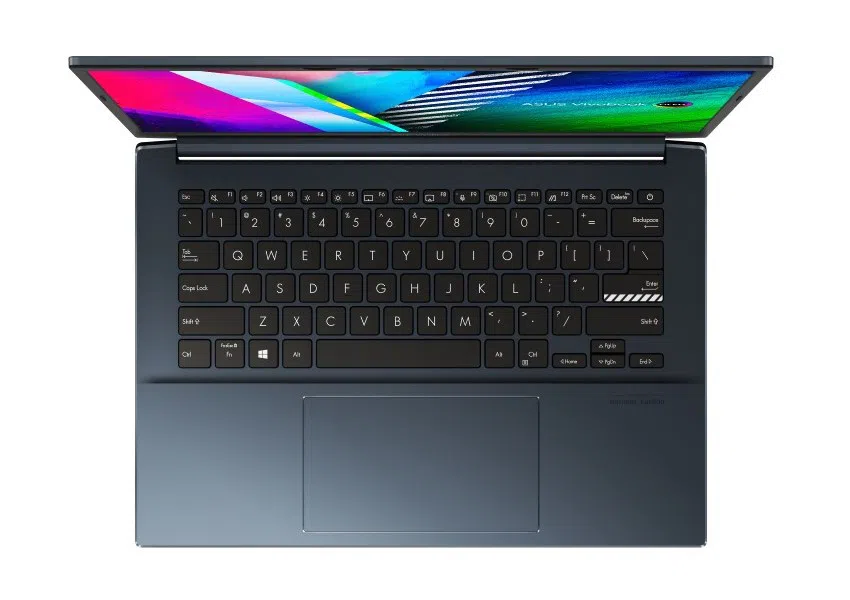 Laptop 14" ASUS Vivobook Pro 14 M3401QA, Quiet Blue, AMD Ryzen 7 5800H, 16GB/512GB, Windows 10 Home 64-bit, Russian 8