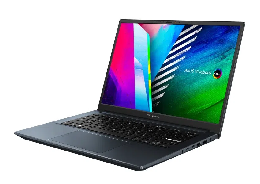 Laptop 14" ASUS Vivobook Pro 14 M3401QA, Quiet Blue, AMD Ryzen 7 5800H, 16GB/512GB, Windows 10 Home 64-bit, Russian 2