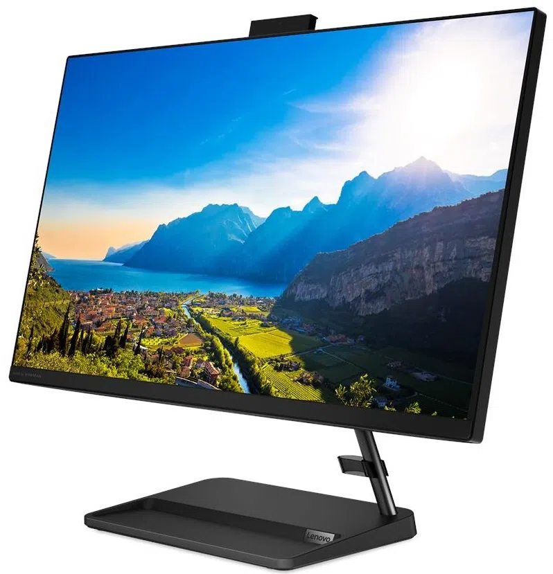 F0G5001ARK All-in-One PC - 21.5" Lenovo IdeaCentre 3 22ITL6, 21.5 FHD IPS 250nits, Intel® Pentium™ Gold 7505, 8GB (2X4GB) DDR4-3200 SODIMM (2 slots), 256GB SSD M.2 2242 PCIe NVMe, Intel UHD Graphics, CR, LAN, HD Cam, WiFi 2x2+BT5, USB KB&MS, DOS, Black, 6kg. 2