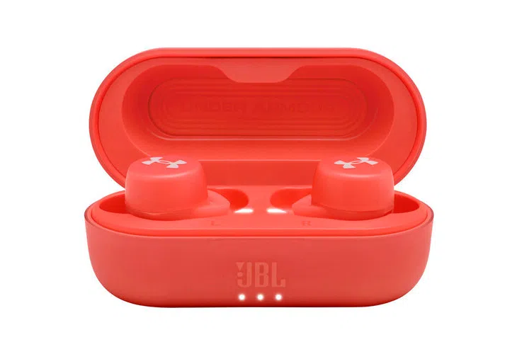 Căști pentru telefoane mobile JBL UA Streak, Wireless, Roșu 6