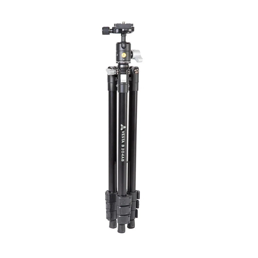 Tripied Foto-Video Vanguard VESTA FB 204AB, Cap trepied de minge, Negru 3