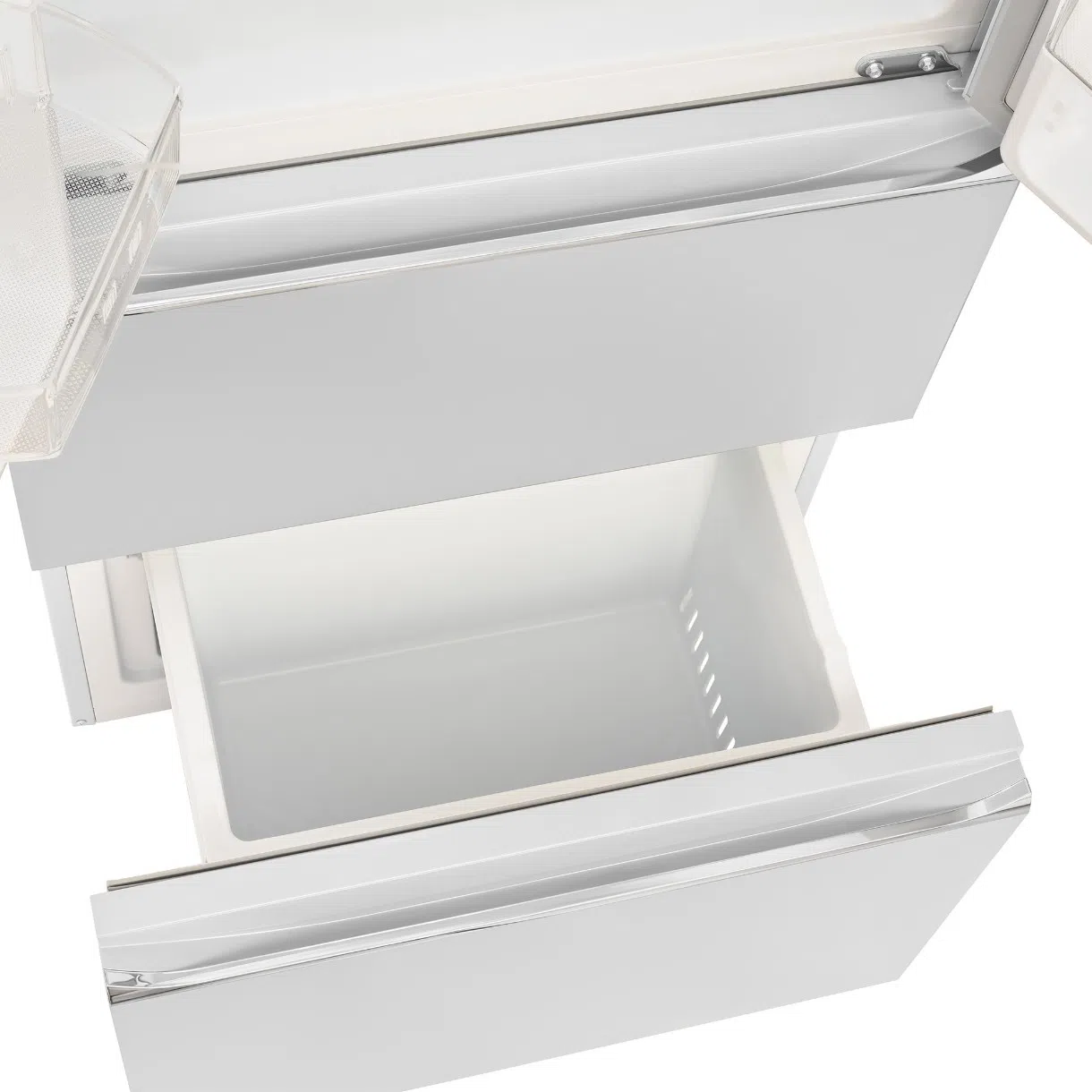 Frigider Tesler RFD-361I White Glass 5