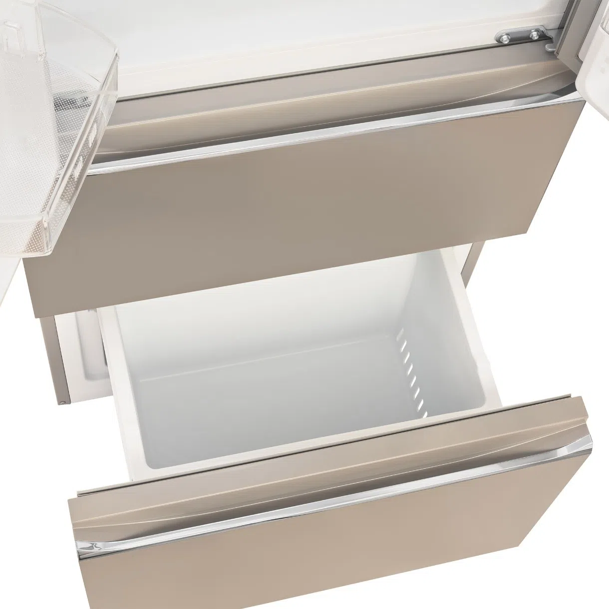 Frigider Tesler RFD-361I Beige Glass 5