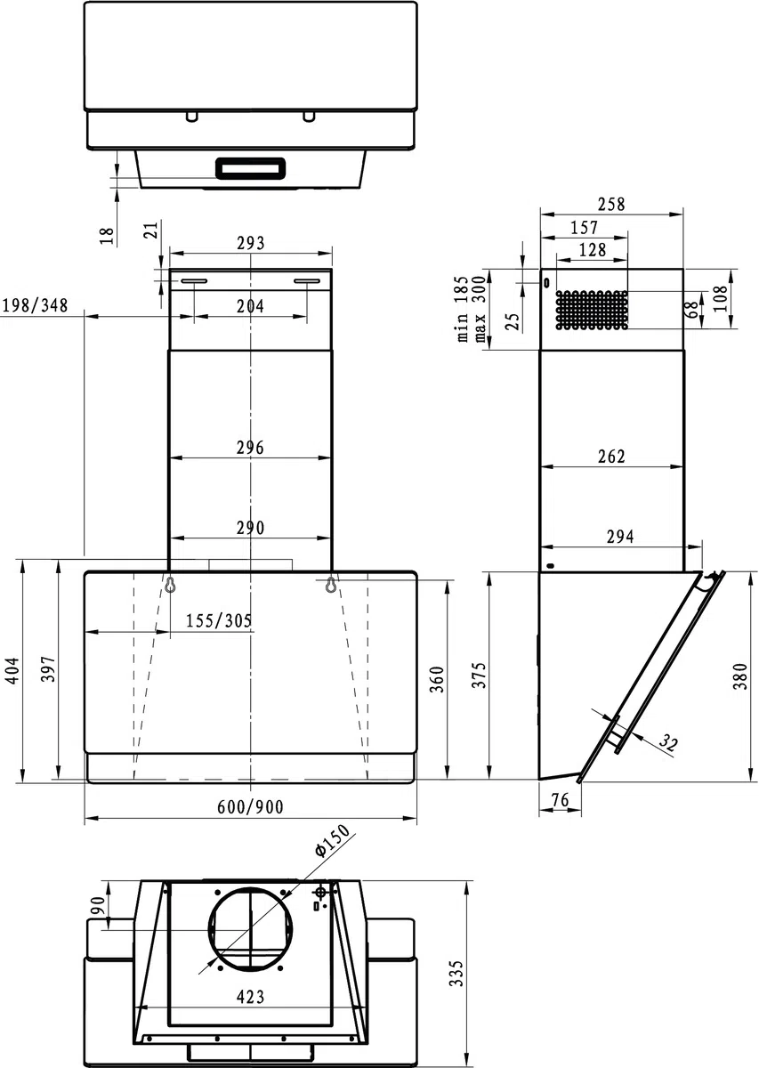 Вытяжка Gorenje WHI649EXGW 4