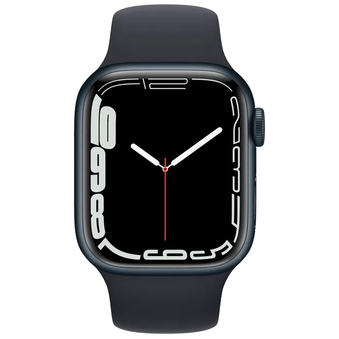 Apple Watch Series 7 Aluminum 41mm MKHQ3 (GPS+Cellular) Midnight 3