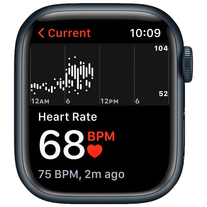 Apple Watch Series 7 Aluminum 41mm MKHQ3 (GPS+Cellular) Midnight 16
