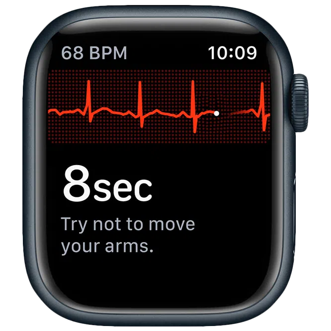 Apple Watch Series 7 Aluminum 41mm MKHQ3 (GPS+Cellular) Midnight 11