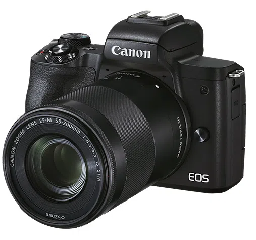 Системный фотоаппарат Canon EOS M50 Mark II Black + EF-M 15-45mm f/3.5-6.3 IS STM + EF-M 55-200mm f/4.5-6.3 IS STM 4