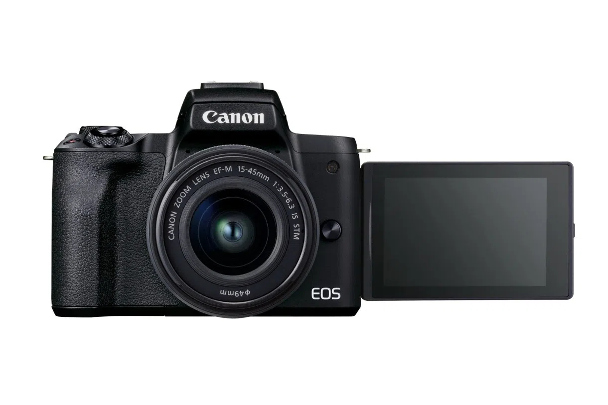 Системный фотоаппарат Canon EOS M50 Mark II Black + EF-M 15-45mm f/3.5-6.3 IS STM + EF-M 55-200mm f/4.5-6.3 IS STM 3