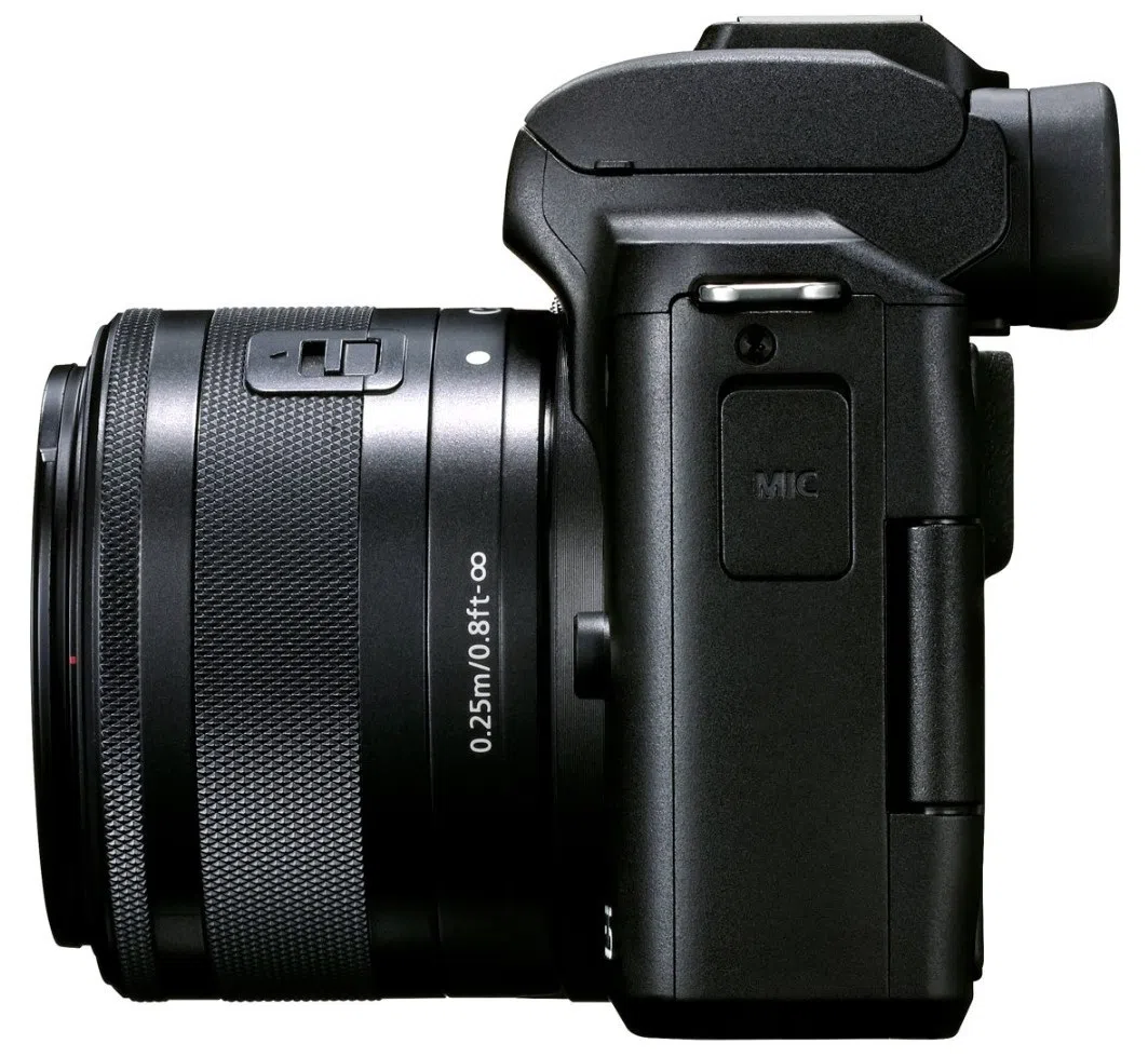 Системный фотоаппарат Canon EOS M50 Mark II Black + EF-M 15-45mm f/3.5-6.3 IS STM + EF-M 55-200mm f/4.5-6.3 IS STM 13