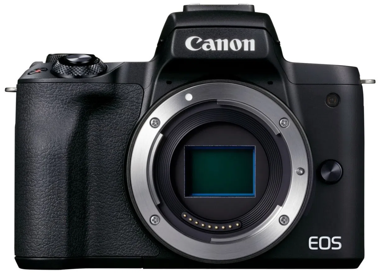 Системный фотоаппарат Canon EOS M50 Mark II Black + EF-M 15-45mm f/3.5-6.3 IS STM + EF-M 55-200mm f/4.5-6.3 IS STM 12