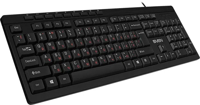 Клавиатура Sven KB-C3010 Black 3