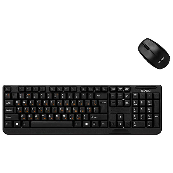 Tastatură Sven Comfort 3300, Fara fir, Negru 2