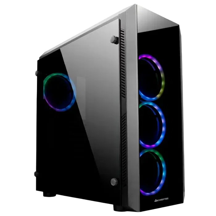 Carcasă PC Chieftec GL-02B-OP, Midi-Tower, ATX, Negru 7