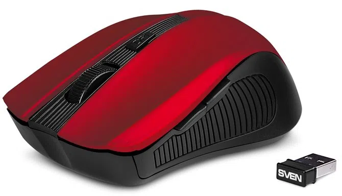 Mouse Sven RX-350W Red 4