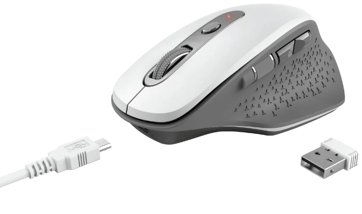 Mouse Trust Ozaa White (24035) 2