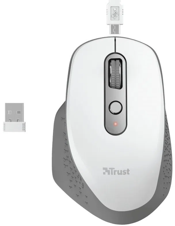 Mouse Trust Ozaa White (24035)