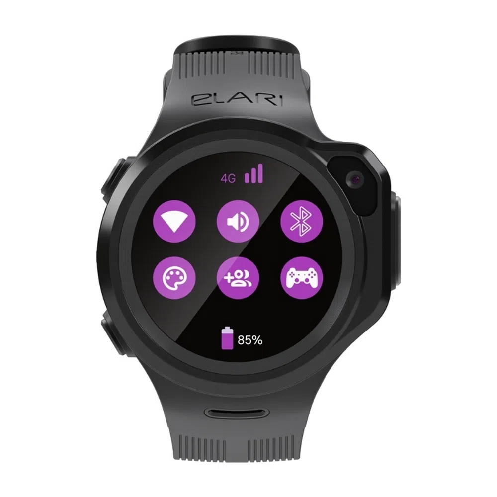 Детские часы Elari KidPhone 4GR, Чёрный 2