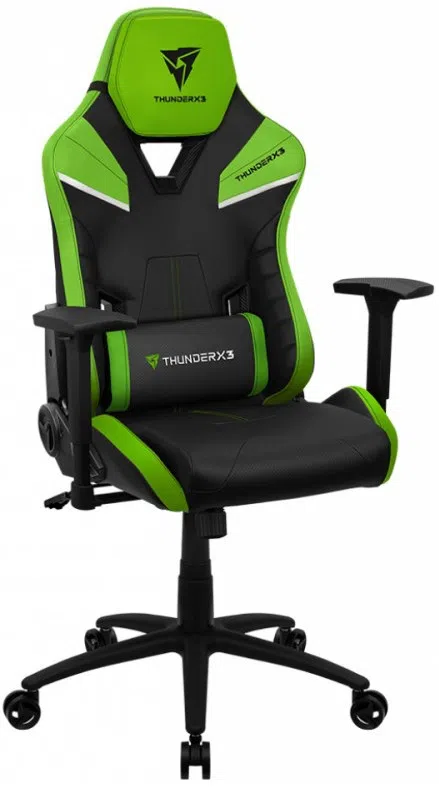 Геймерское кресло ThunderX3 TC5 Black/Neon Green 2