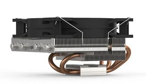 AC be quiet! "Pure Rock 2 Black" (19.1-26,8dBA, 1500RPM, 120mm, PWM, 150W, 4/6 mm Heatpipes, 580g.) 3