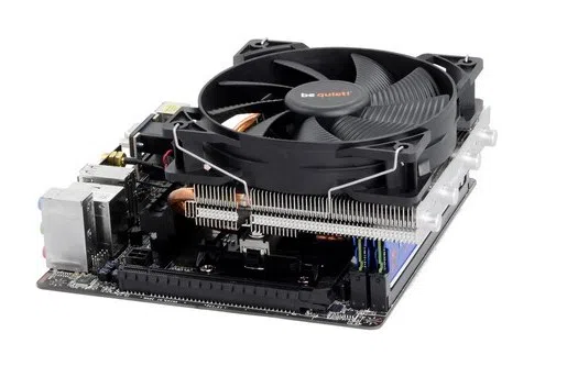 AC be quiet! "Pure Rock 2 Black" (19.1-26,8dBA, 1500RPM, 120mm, PWM, 150W, 4/6 mm Heatpipes, 580g.) 2