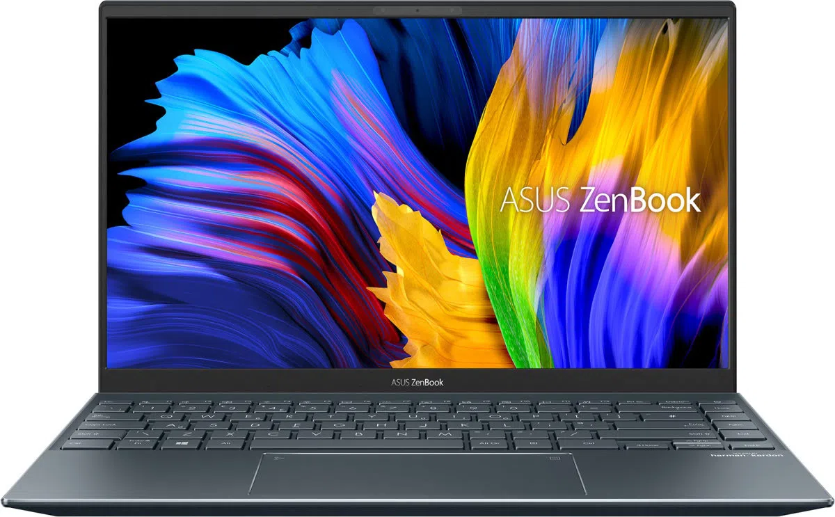 Ноутбук Asus Zenbook 14 UM425QA Pine Gray (R7 5800H 16Gb 512Gb)