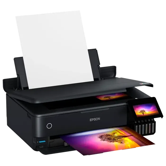 Струйный МФУ Epson L8180, Чёрный 6