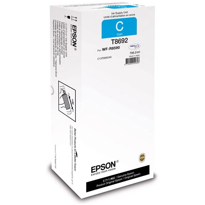 Контейнер с чернилами Epson T869 DURABrite Pro, C13T869240, Циан 2