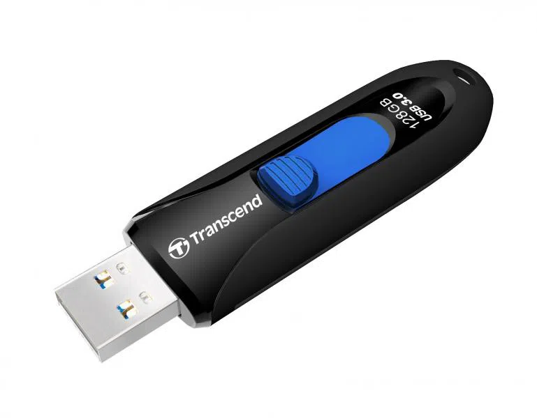 USB Flash Drive Transcend JetFlash 790, 128GB, Negru 2