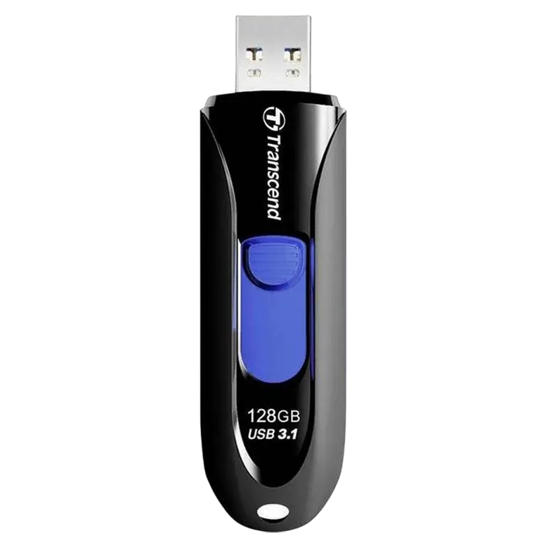 USB Flash Drive Transcend JetFlash 790, 128GB, Negru