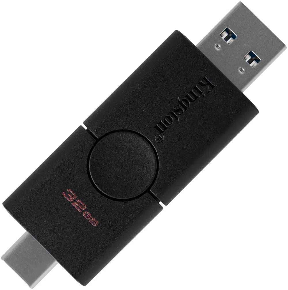 USB Flash Drive Kingston DataTraveler Duo 32Gb Black (DTDE/32GB)