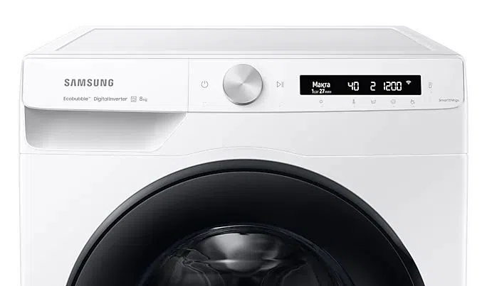 Стиральная машина Samsung WW80A6S24AW/LD, 8кг, Белый 3