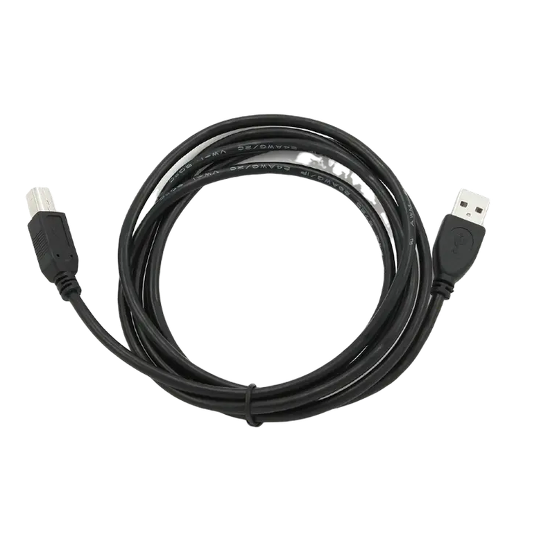 Cablu Cablexpert CCP-USB2-AMBM-6, USB-A to USB-B, 1.8 m, Negru 6