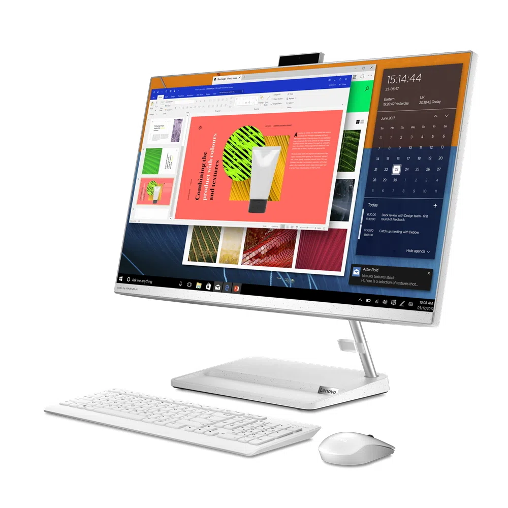 Computer All-in-One Lenovo IdeaCentre 3 27ITL6, 27", Intel Core i5-1135G7, 8GB/512GB, Fără SO, Alb 2