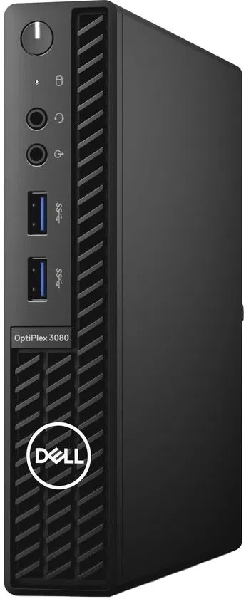 Системный блок Dell Optiplex 3080 MFF Black (i5-10500T 8Gb 256Gb WiFi Ubuntu)