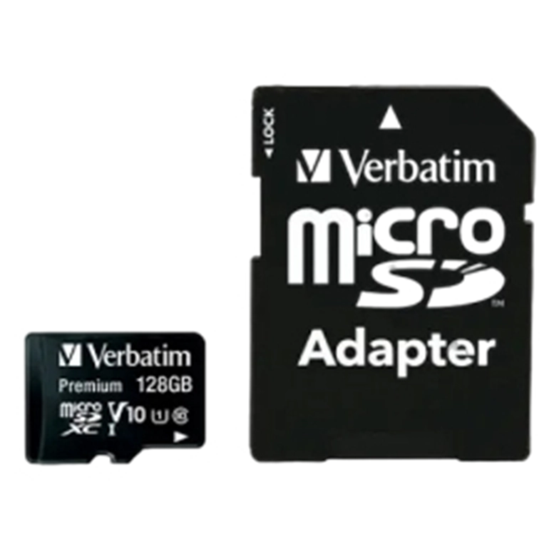 Card de memorie adapter Verbatim Premium, 128GB