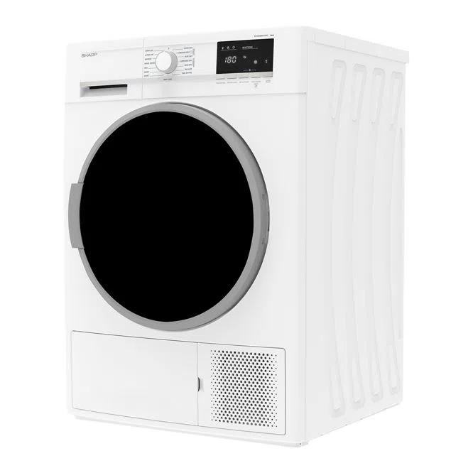 Сушильная машина Sharp KDGHB8S7GW2EET, 8, Белый