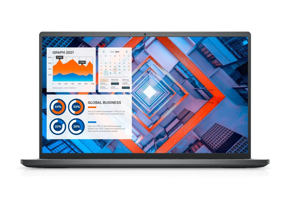 Laptop Business 15,6" DELL Vostro 7510, Negru, Intel Core i7-11800H, 16GB/1024GB, Windows 10 Pro 64-bit 4