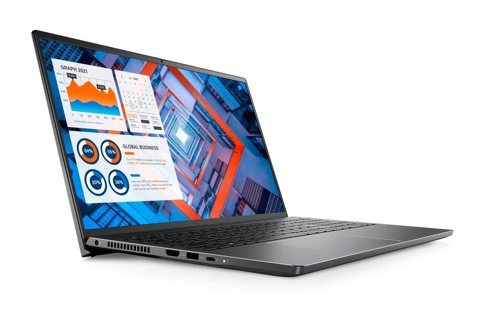 Laptop Business 15,6" DELL Vostro 7510, Negru, Intel Core i7-11800H, 16GB/1024GB, Windows 10 Pro 64-bit 2