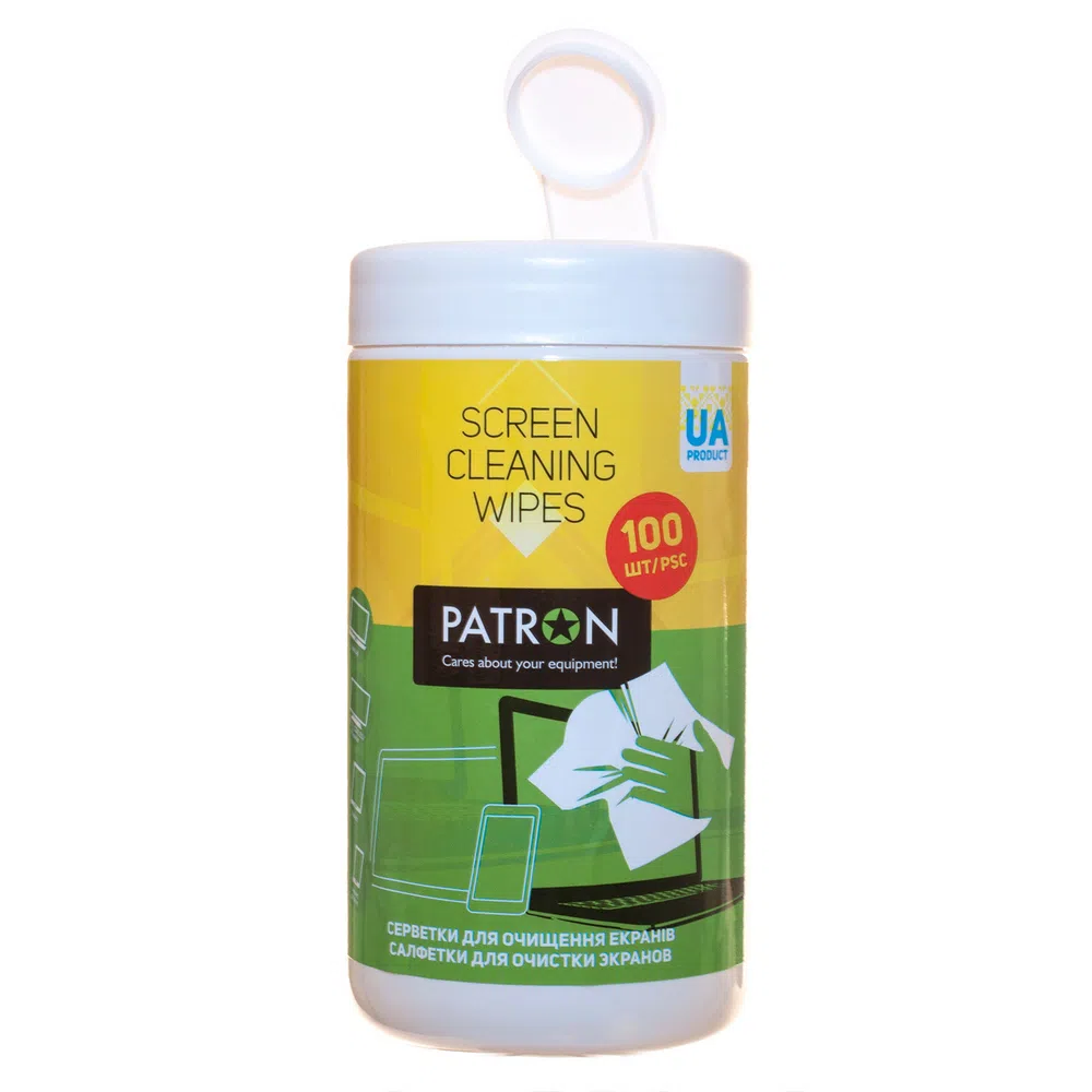 Șervețele de curățare Patron F3-027, pentru ecrane LCD/LED