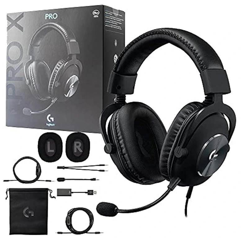 Наушники Logitech G PRO X, Black 3