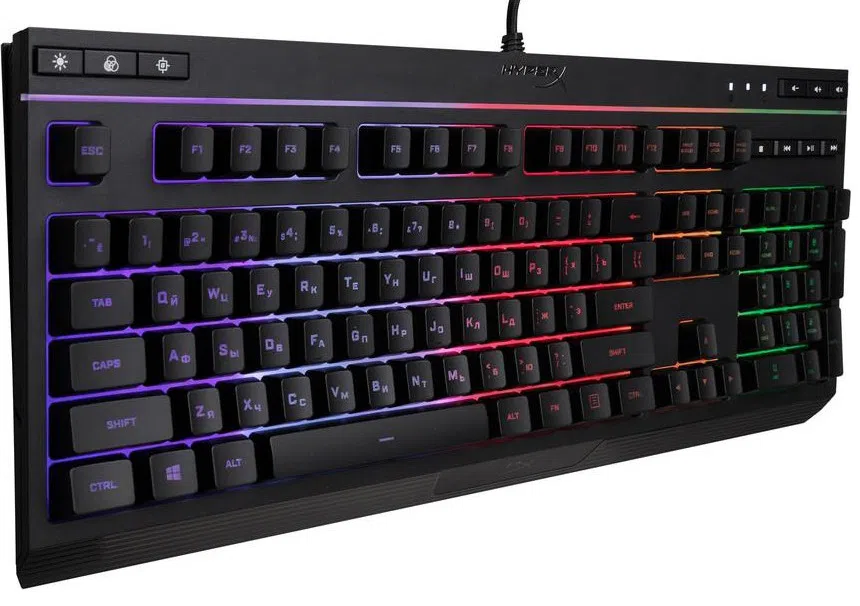 Клавиатура HyperX Alloy Core RGB, Проводное, Черный 4
