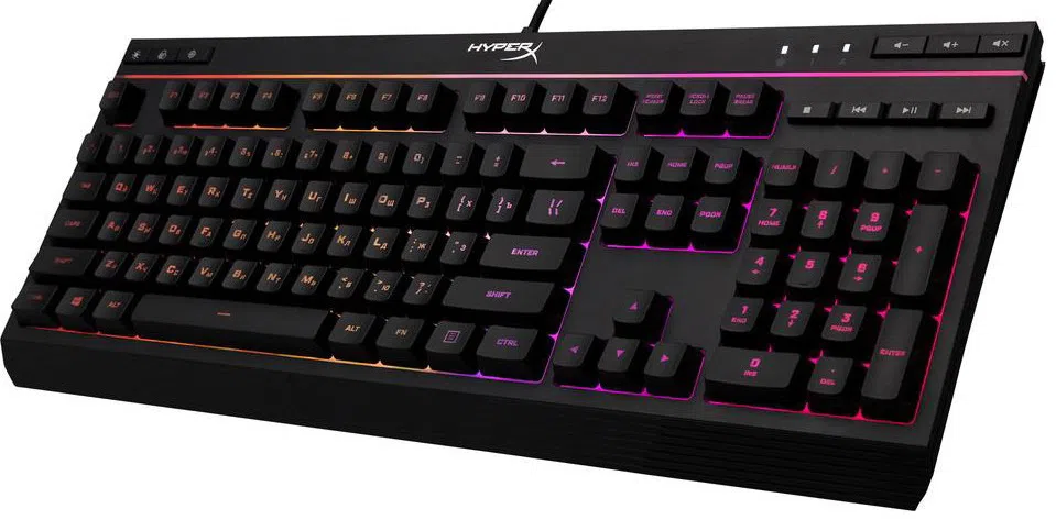 Клавиатура HyperX Alloy Core RGB, Проводное, Черный 2