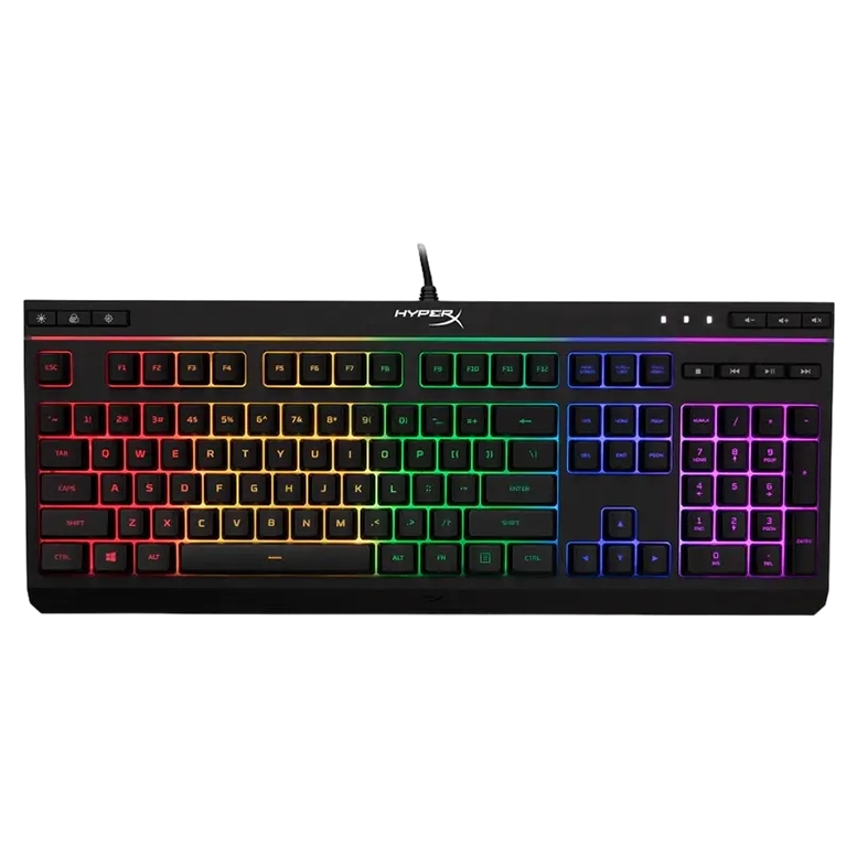 Клавиатура HyperX Alloy Core RGB, Проводное, Черный