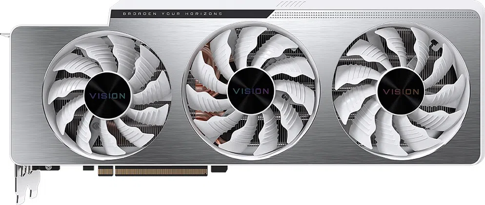Placa grafică Gigabyte GeForce RTX3070Ti 8Gb GDDR6X Vision OC (GV-N307TVISION OC-8GD)