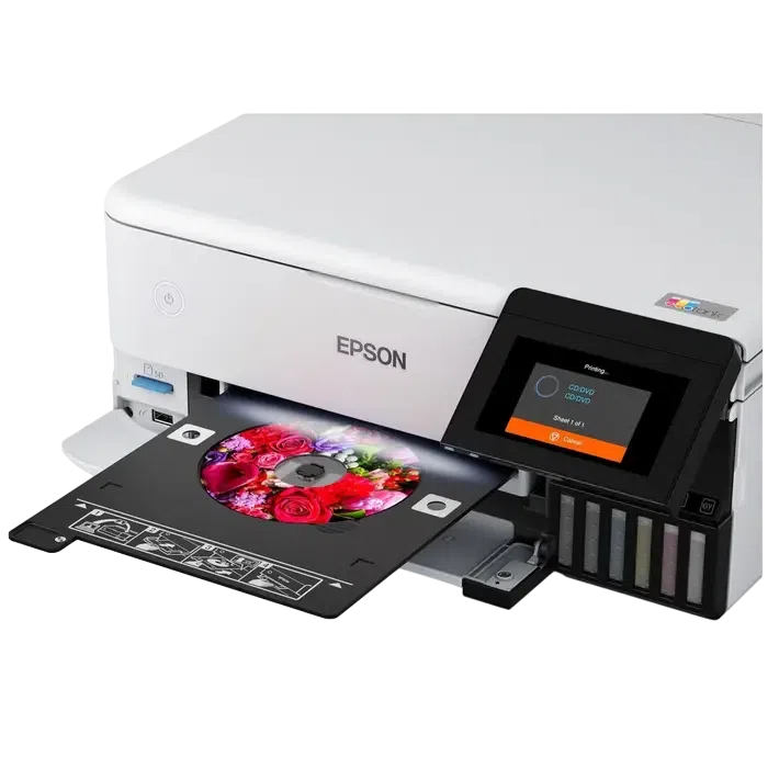 Струйный МФУ Epson L8160, Белый 8