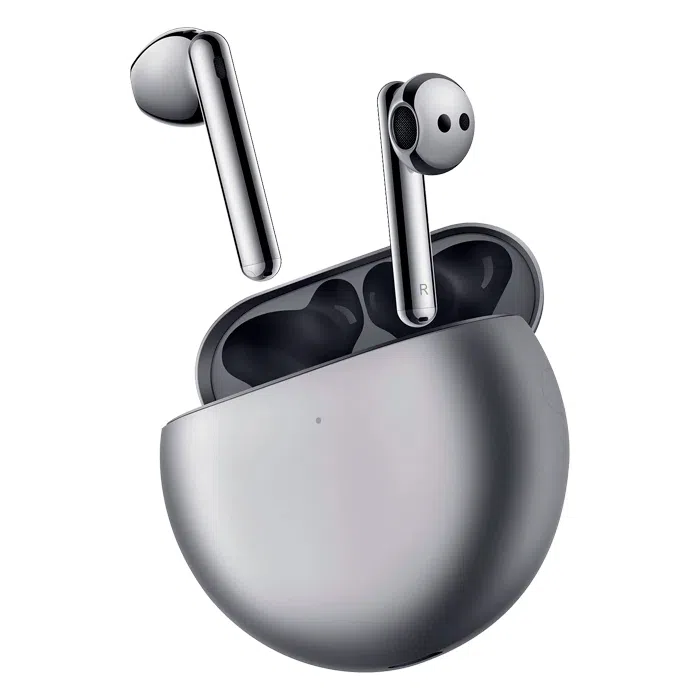 Căști pentru telefoane mobile Huawei FreeBuds 4, Wireless, Argintiu