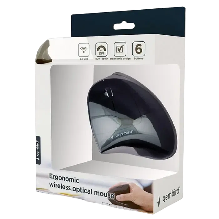 Беcпроводная мышь Gembird MUSW-ERGO 4