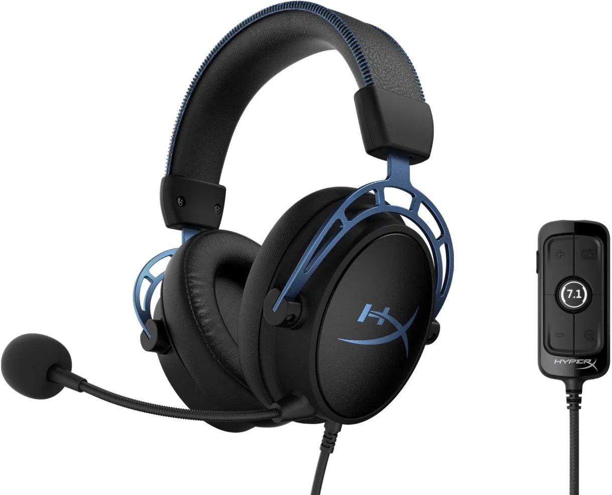Наушники HyperX Cloud Alpha S Blackout Black (HX-HSCAS-BK/WW) 3