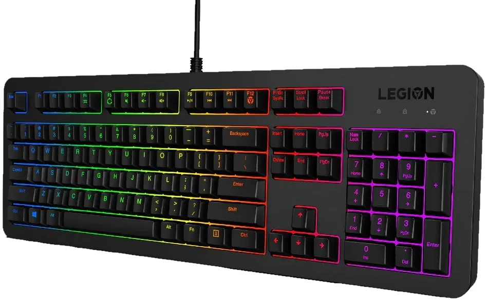 Tastatură Lenovo Legion K300 RGB RU, Negru 2